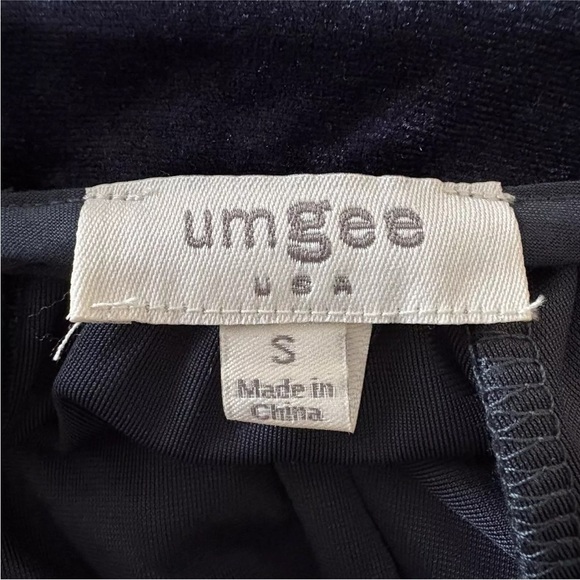 Umgee Blue Velvet Velour Tunic Top Blouse Shirt Womens Size Small (1698) - Picture 3 of 4